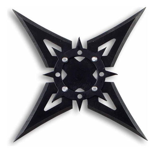 Set Paquete De 3 Shuriken Grandes 4 Puntas Filo 10 Cm