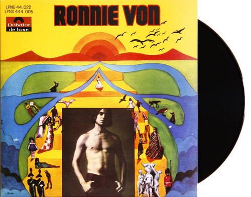 Nuevo LP de vinilo sellado de 1969 de Ronnie Von Psychedelic