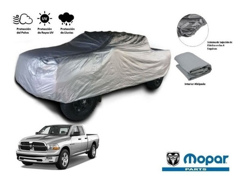 Cubierta Funda  Auto Afelpada Dodge Ram 1500 5.7l 2014 Msi