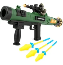 Comprar Lanzacohetes De Juguete Artcreativity, Pistola Rpg Con 3 ...