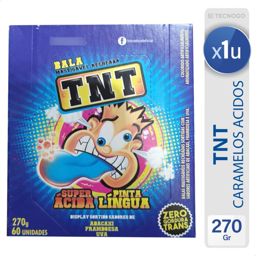 Caramelos Tnt Acidos Pinta Lengua Display - Mejor Precio