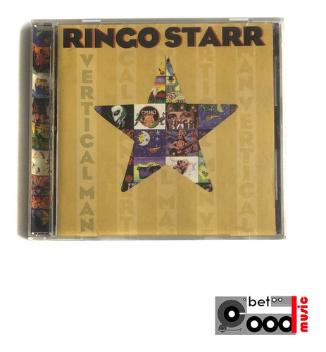 Cd Ringo Starr - Vertical Man - Edición Americana 1998