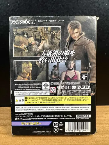 Biohazard 4 Gamecube Original Japonês Nintendo Resident Evil