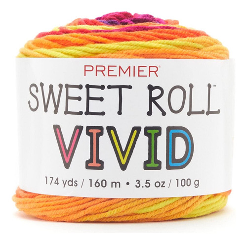 Premier Sweet Roll Vivid Sel-striping Lampara Lava Hilo Neon