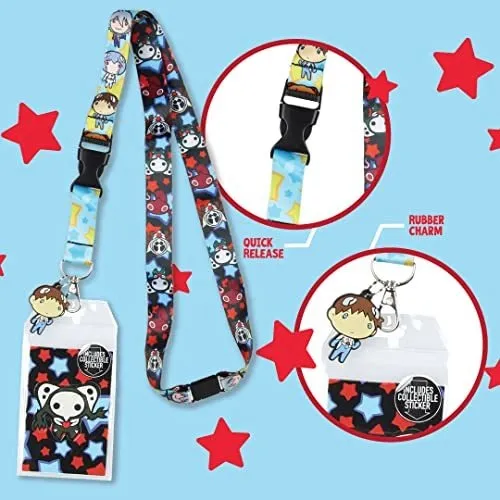Porta Carnet, Credencial Neon Genesis Evangelion Lanyard 4th