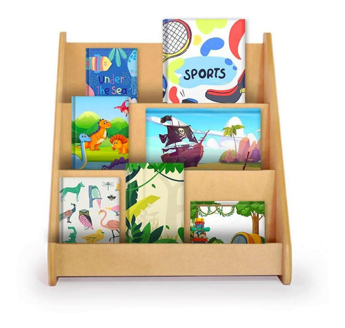 Biblioteca Infantil Montessori Fibrofacil Para Niños