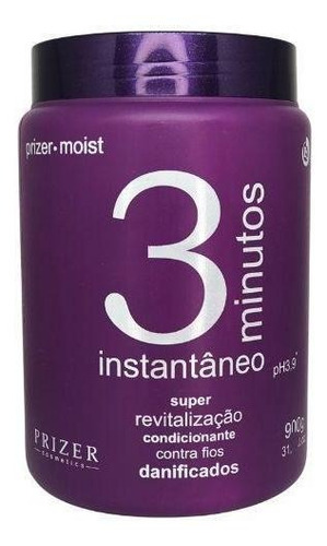 Mascara 3 Minutos Instantâneo Prizer 900g