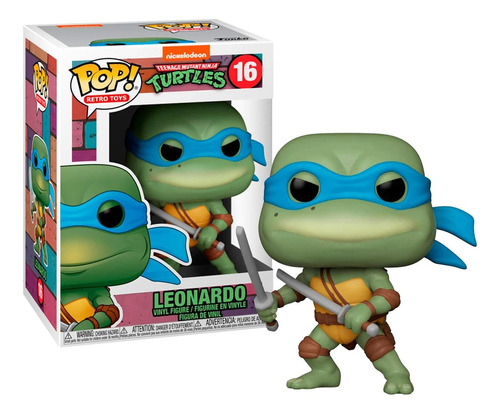 Funko Pop Leonardo 16 - Las Tortugas Ninja