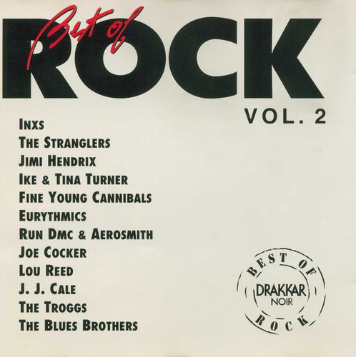 Best Of Rock Vol. 2 Varios Artistas Cd Importado Como Nuev