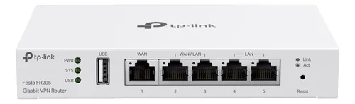 Tp-link Festa Fr205: Router Multi-wan Gigabit Con Vpn