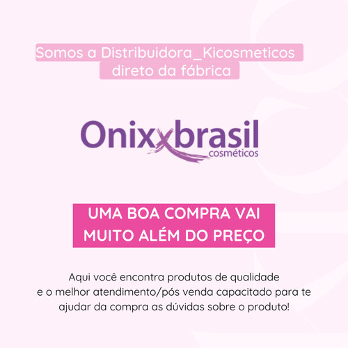 Kit Pós Progressiva Onixx Brasil Manutenção 4 Passos