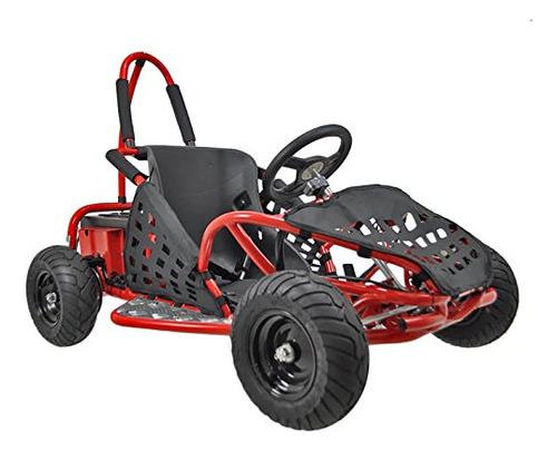 Go-bowen Baja 1000w 48v Electric Kids Go-kart - Rojo