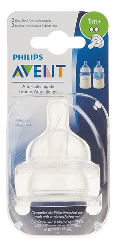 Avent Repuesto De Chupas Anti-cólicos  X2