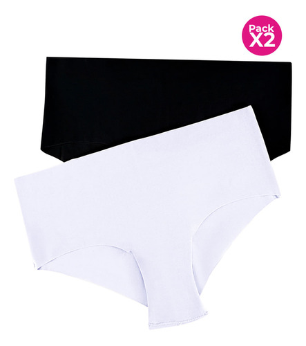 Lili Pink Panty Invisible Tipo Hipster Paquete X2 Mj195-005 