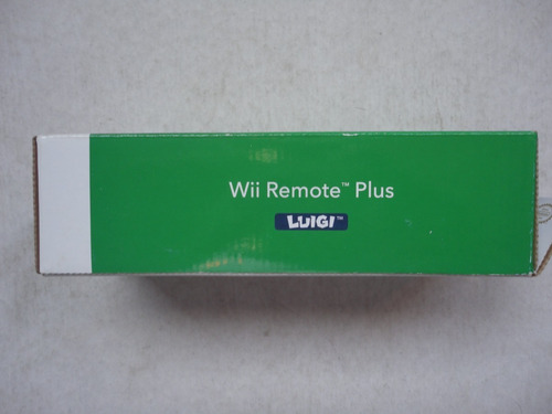 Control Wii Remote Edición Especial Luigi En Caja Wii Wii U (Usado)