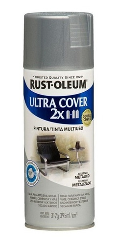 Pintura Spray Aerosol Rust Oleum Aluminio Metálico Nalon