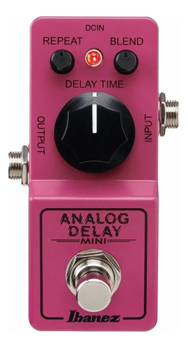 Pedal Ibanez Mini Analog Delay Admini Japon Musica Pilar