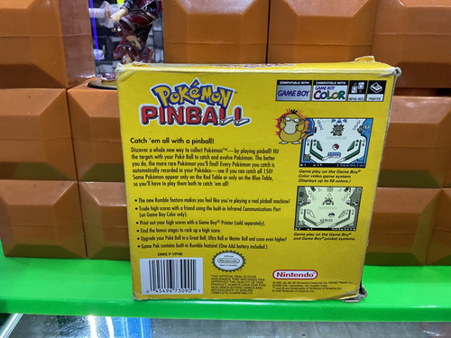 Pokemon Pinball Game Boy Color S/manual (Reacondicionado)