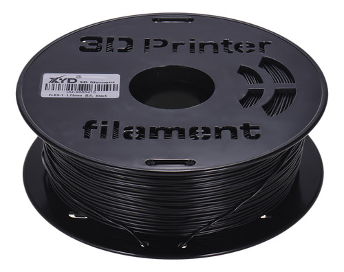 1 Kg/bobina. Filamento Tpu Flexible De 75 Mm, Blanco/negro/t