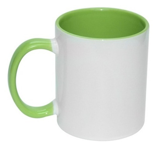 Taza Blanca Tlp 11oz Fondo Y Asa Colores Sublimar 72 Piezas 