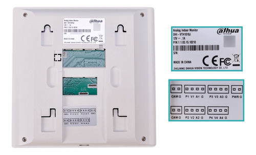 Dahua Kit Portero Analog Control Acceso Alarma Dhi-kta04
