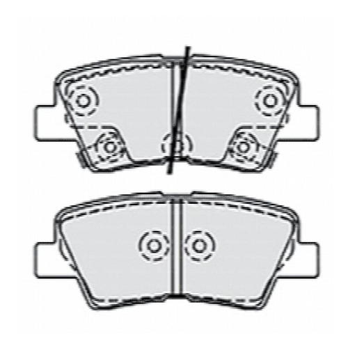 Pastillas De Freno Traseras Hyundai Sonata 2000cc 2009