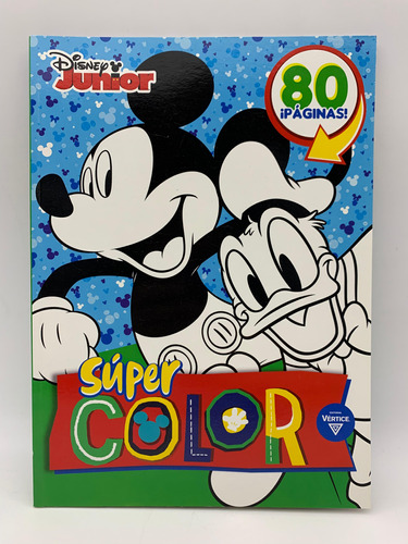 Revista Para Colorear - Disney Junior Super Color