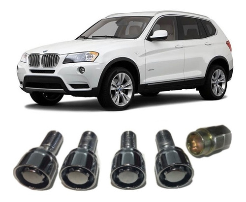 Birlos De Seguridad Bmw X3 2011-2014 Doble Llave