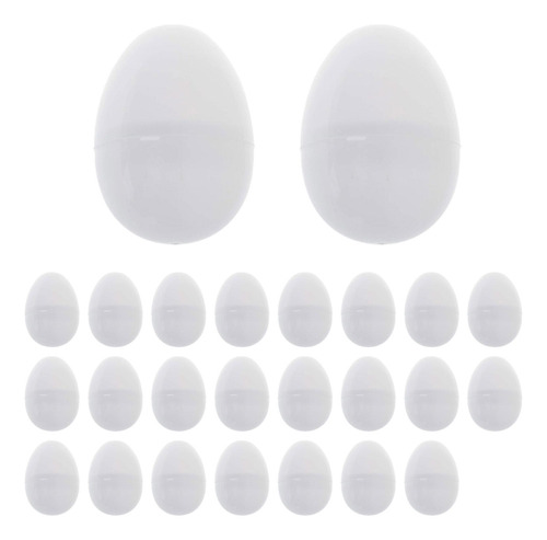 Huevos De Pascua Blancos Para Decorar Decoraciones 25 Piezas