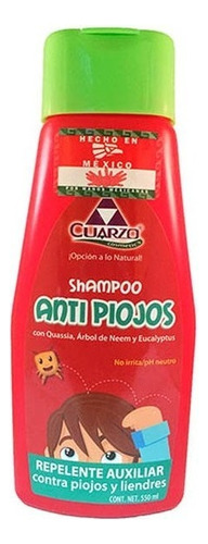 Shampoo Anti Piojos Liendres Natural Repelente Eficaz Plaga