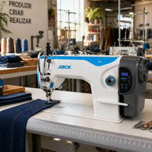 IENA ダックバイオJK Máquina Reta Jack Jk-h2cz Direct Drive 220v | Parcelamento sem juros