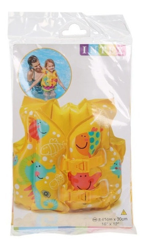 Imagen 3 de 5 de Chaleco Flotador Inflable Salvavidas Flotis Alberca 3-5 Años