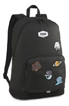 Comprar Mochila Puma Puma Patch Backpack Negro Diseño De La Tela Liso