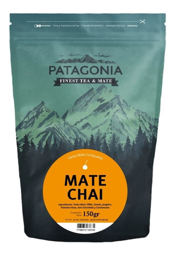 Imagen 1 de 2 de Yerba Mate Patagonia Compuesta X 150 G. - Lanzamiento