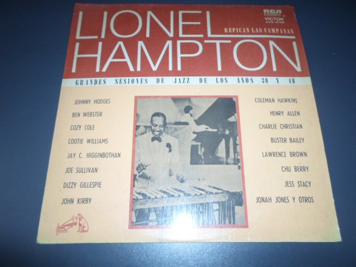 Lionel Hampton Grandes Sesiones De Los Años 30 Y 40 * Vinilo