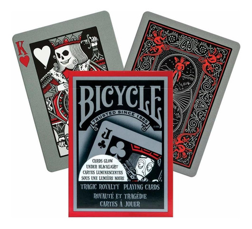 Naipes De Poker Bicycle Tragic Royalty , Beige, Paquete  Npk