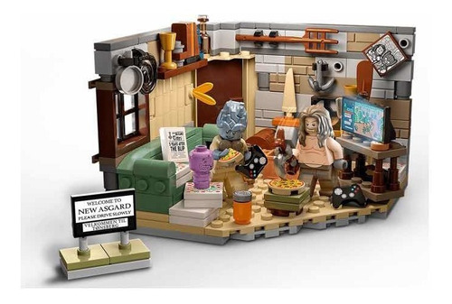 Lego Casa Thor Gordo Y Korg Endgame 76200 Infinity Saga