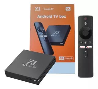 Convertidor Tv Smart Z1 Android Tv Box 4k 2gb 16gb Wifi