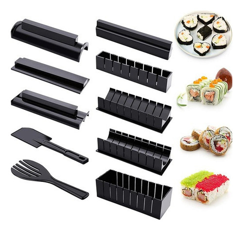 Juego De 10 Piezas Completas For Hacer Sushi