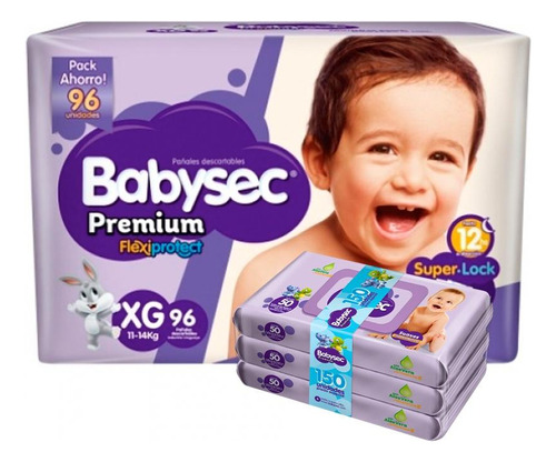 Babysec Premium Xg (11 A 14 Kg) - X96