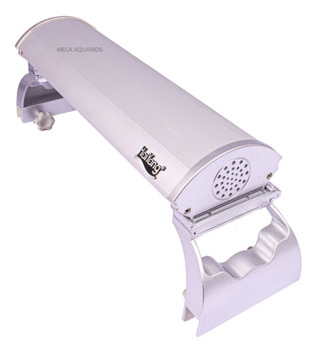 Luminária Aquario Calha Lâmpada Branca Tubular 2x 6w Hy-320 Cor Das Luzes Branco 110v