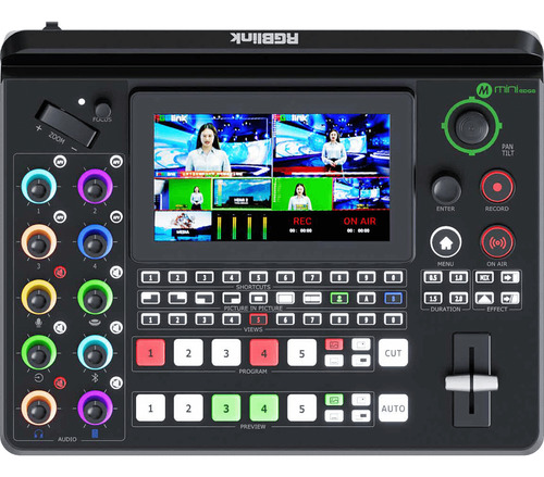 Switcher Rgblink Mini-edge Sdi Hdmi Ndi|hx3 Mixer 10 Canais
