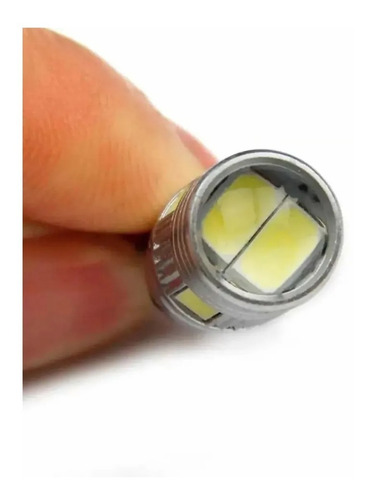 Imagen 5 de 5 de Led T10 Lampara Posición Canbus Cob 6smd Con Lupa