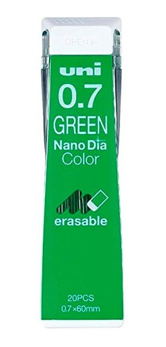 Uni Nano Dia Pack 20 Minas Colores Borrables 07