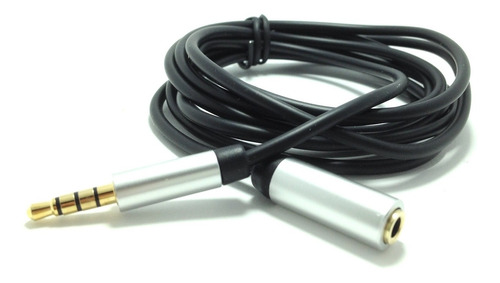 Cable Extensor Para Audífonos Y Micrófono Trrs 3,6 Metros