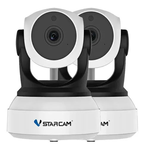 comprar Kit 2 Camaras Seguridad Ip Wifi Inalambrica Motorizada Domo Hd P2p Dvr Ir Sd Vstarcam