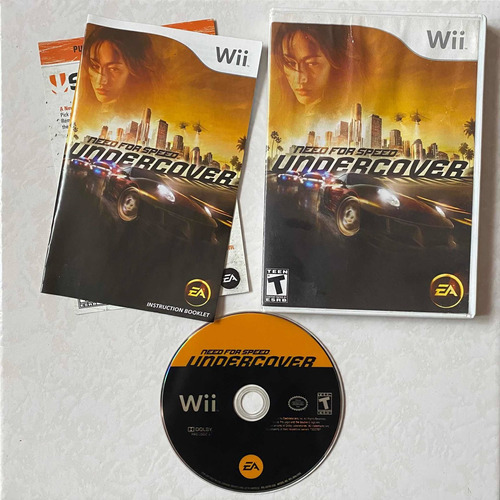 Need For Speed Undercover Original Para Tu Wii
