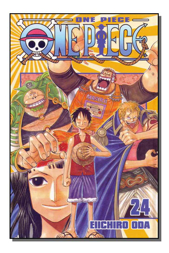 Libro One Piece Vol 24 De Oda Eiichiro Panini - Encomendas
