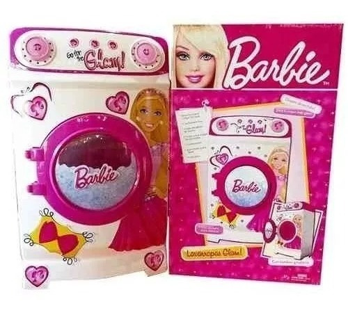 Lavarropas Infantil Con Funciones Barbie Glam