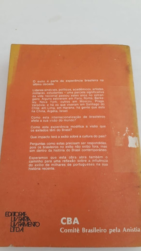 Memórias Do Exílio Ditadura Militar De 1978 Primeira Edição